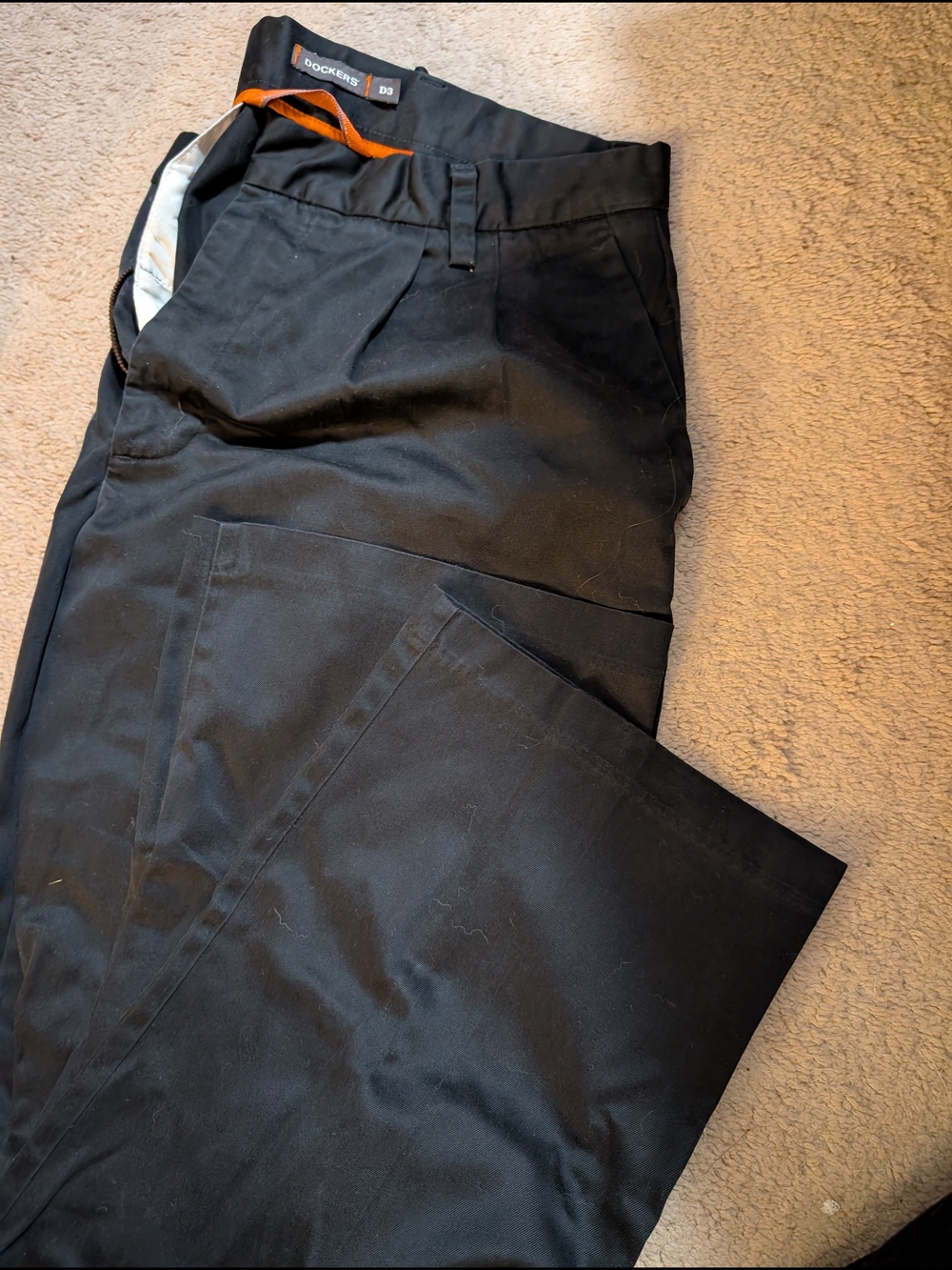 Dockers Men's Black Chino Pants